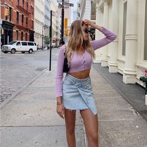 Drop of Heaven Pearl Button Cardigan